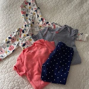 Carter’s 4 piece set 6-9mo